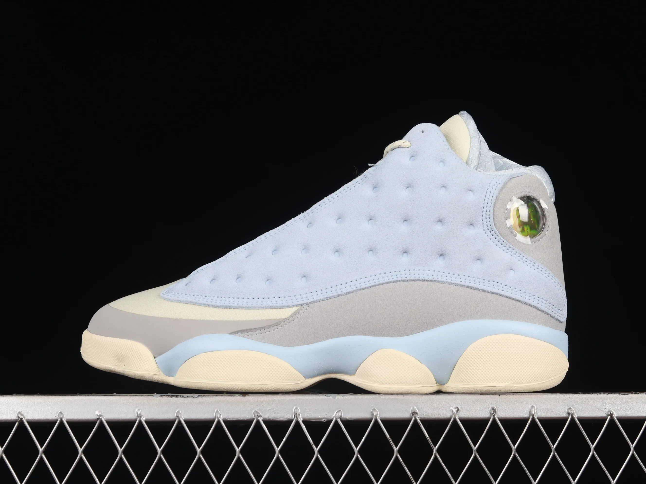 All categories Air Jordan Jordan series basketball shoes Air Jordan 13 pure original SoleFly x Air Jordan 13 Retro SP AJ13 Joe 13 North Carolina color joint basketball shoes DX5763-100